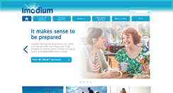 Desktop Screenshot of imodium.com
